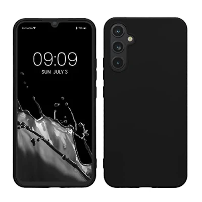 Immagine di kwmobile Custodia Compatibile con Samsung Galaxy A34 5G Cover Back Case per Smartphone in Silicone TPU Protezione Gommata nero