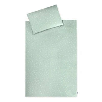 Immagine di Julius Zöllner Biancheria da letto per bambini in jersey, 100 x 135 + 40 60 cm, set 2 pezzi di copripiumino e federa 100% cotone jersey con chiusura lampo Standard by OEKO TEX Stary