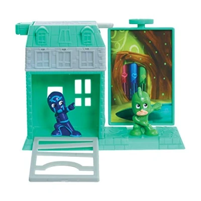 Immagine di PJ MASKS JP PJMA7410 Trao &amp; Escape Playset Gekko Night Ninja