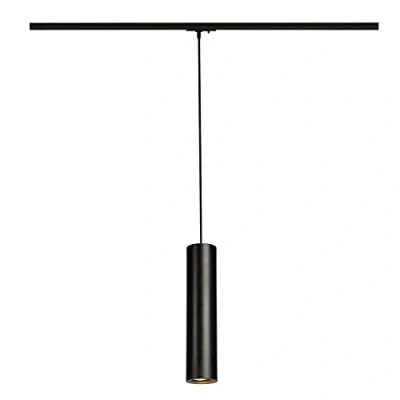 Immagine di SLV Nero monofase Enola_B, Spot LED, faretto, Lampada a soffitto, Sistema binari, Illuminazione da Interno / GU10 50W