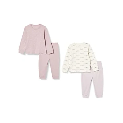 Immagine di Care Pyjama Set, 2 Pack, Set Tutine Per La Notte Unisex Bimbi 0 24, Multicolore Sea Fog (6030), 3 6 mesi