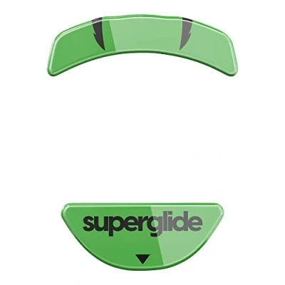 Immagine di Superglide Piedini per mouse più veloci e lisci, realizzati con vetro ultra resistente impeccabile, suola super veloce liscia Razer Orochi V2 [verde]