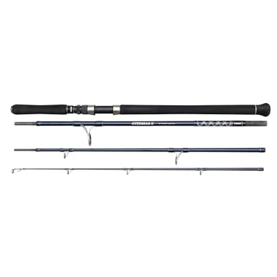 Immagine di Canna da Barca Penn Overseas II Boat 210 2.10m (4 pezzi) Resistenza di lenza 20 30lb pesca per mare