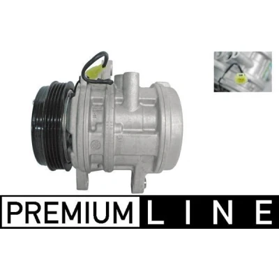 Immagine di MAHLE ORIGINAL ACP 765 000P Compressore Aria Condizionata SP08 12 PAG 46 R 134a CHEVROLET: Matiz