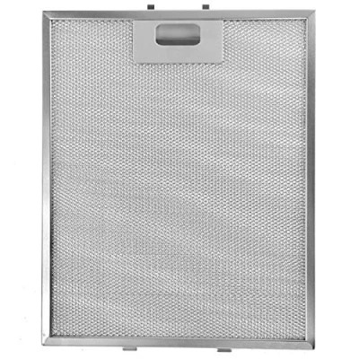Immagine di Spares2Go Filtro, in Metallo, a Rete, Per Tutti I Tipi Di Ventola Aspirazione, Cappa da Cucina, Colore. Argento, 320x260 Mm