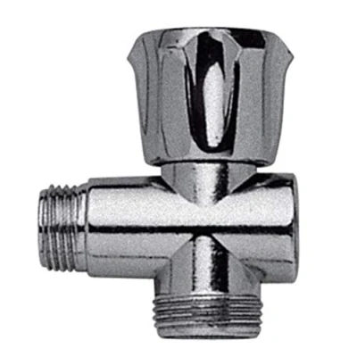 Immagine di Rubinetto a 3 vie carico lavatrice 1/2&quot; x 3/4&quot; FMM