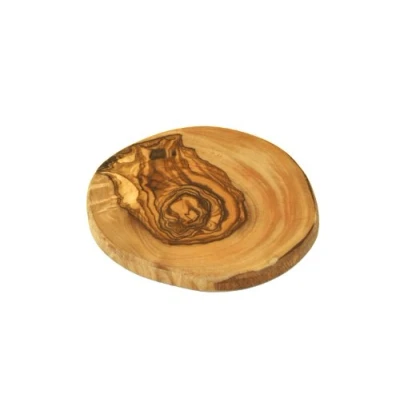 Immagine di D.O.M. Sottobicchieri in legno d&#039;ulivo, ad esempio per bicchieri
