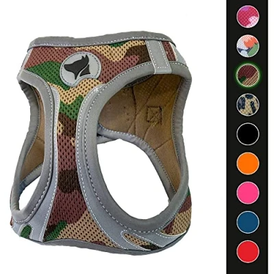 Immagine di Croci C5081667 Pettorina Riflettente Per Cani, Multicolore (Camouflage), M, 1 Pezzo