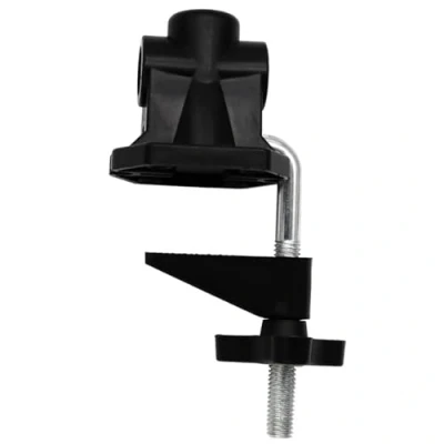 Immagine di URTERYSER Clip per lampada da scrivania, morsetto di ricambio resistente, base regolabile braccio microfono tavolo supporto