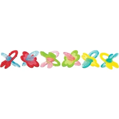 Immagine di Nuby ID6826 Massaggiagengive Chewbies in silicone con setole