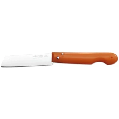 Immagine di Arcos Lame Professionali Coltello Tascabile Lama Acciaio Inossidabile Nitrum 85 mm Manico Polipropilene Colore Arancione