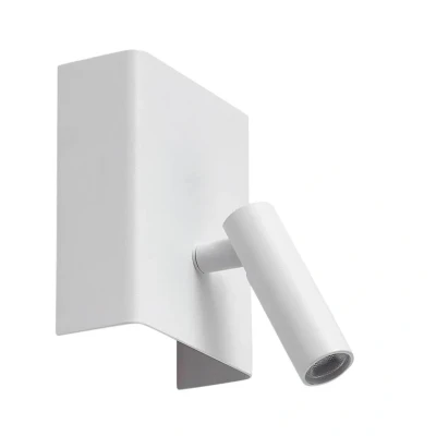 Immagine di Lindby Applique a LED Agit, bianco, metallo, touch dimmer