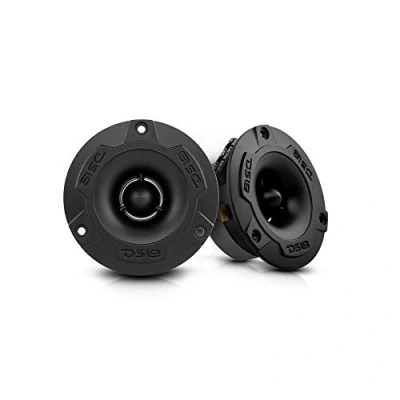 Immagine di DS18 Pro TWX1 tweeter in alluminio Super Bullet da 1&quot;, 240 W max, 4 Ohm, crossover integrato. i sono migliori nel mercato Audio e Voceteo (2 altoparlanti inclusi)