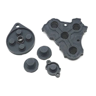 Immagine di Cuscinetti in gomma conduttivi silicone per Nintendo GameCube NGC Console Pulsanti Riparazione Parte di Ricambio