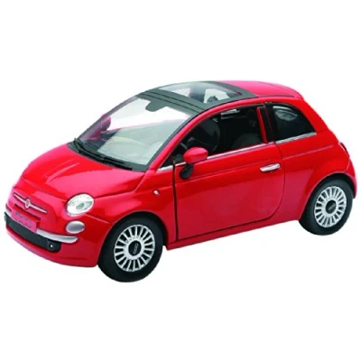Immagine di Newray 71016 Fiat 500, Scala 1:24, Die Cast, Rosso