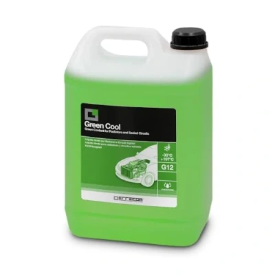 Immagine di ERRECOM Green Cool, Liquido Radiatore Verde Concentrato, antigelo G12 con Pacchetto inibitore a Base Organica Oat, 5 Litri