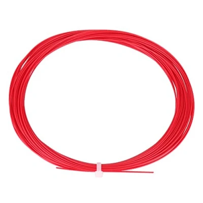 Immagine di Keenso Corda per racchetta da badminton, 6 colori, 10 m, in nylon resistente ad alta flessibilità, racchette Red