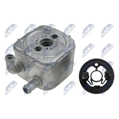 Immagine di NTY CCL AU 025 Radiatore Olio AUDI: A4 B7 Avant, A6 C5 B6/B7 Cabrio, VOLKSWAGEN: Passat B5 GP Variant