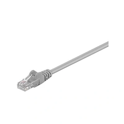 Immagine di Goobay 68372 CAT 5e Cavo Patch, Rete U/UTP, Grigio, 30m Length