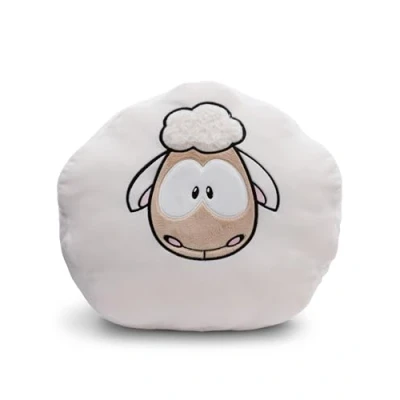 Immagine di NICI cuscino di peluche Pecora 35x33cm bianco Soffice morbido per bambini, bambine, neonati e amanti dei Ideale a casa, all&#039;asilo o in viaggio