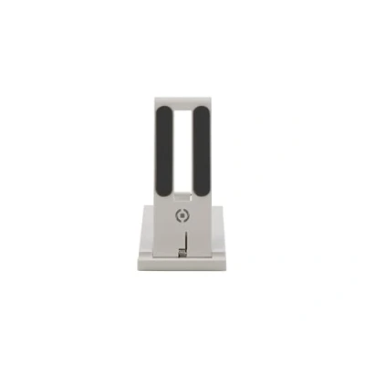 Immagine di Celly, Desk Holder, Supporto Cellulare Fino a 7&quot;, Struttura Richiudibile, Porta con Regolazione Inclinazione, Compatibilità Universale, Colore Bianco