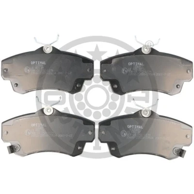 Immagine di OPTIMAL BP 12089 Kit pastiglie freno Assale anteriore con segnalatore acustico usura CHRYSLER: PT Cruiser Station Wagon, Cabrio