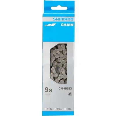 Immagine di Shimano Deore CN HG53, Catena 9 Velocità, Argento