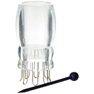 Immagine di Prym Maxi Knitting Dolly, Acrilico, Transparent, Longueur : 10 cm Diamètre 4