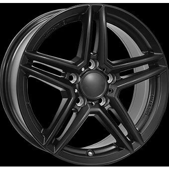 Immagine di RIAL 5 fori 18Inch 112mm cerchio in lega M10 nero opaco/lucido 80843M14 Cerchione
