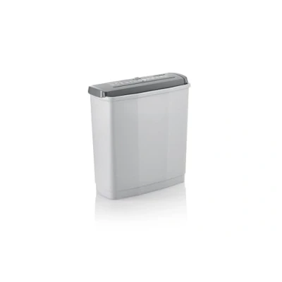 Immagine di Dahle PaperSAFE PS 60 distruggidocumenti (6 fogli, livello di sicurezza P2, taglio a strisce, privo olio e manutenzione, 11 litri), grigio