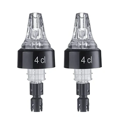 Immagine di Westmark 2 Beccucci Dosatori, Dosaggio per Ciascun Beccuccio: 4 cl, Plastica, Auto Pour, Trasparente, 994022EG