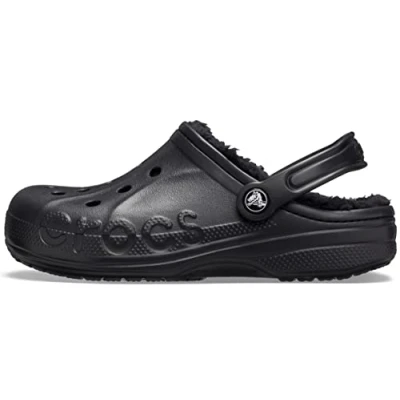 Immagine di Crocs Baya Lined Clog, Zoccoli Unisex Adulto, Nero, 37/38 EU