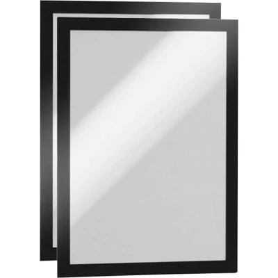 Immagine di Durable 487201 Cornice informativa autoadesiva Nero (L x A) 236 mm 322 DIN A4