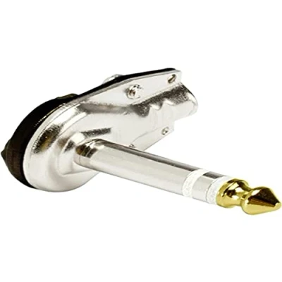 Immagine di Hicon HI J63SA05 Jack 6.35 mm Spina angolata Numero Poli (num): 3 Argento 1 pz.
