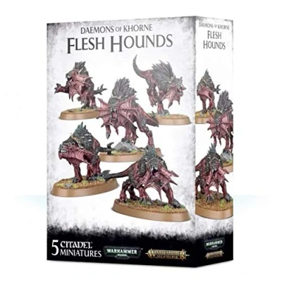 Immagine di Games Workshop Warhammer Age of Sigmar 40.000 Demoni di Khorne Carne Segugio