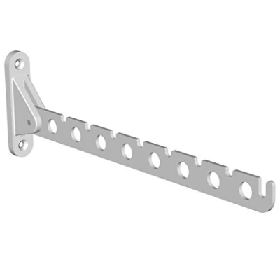 Immagine di Element System 11202 00003 Metallo Appendiabiti da Parete, Pieghevole, con Accessori