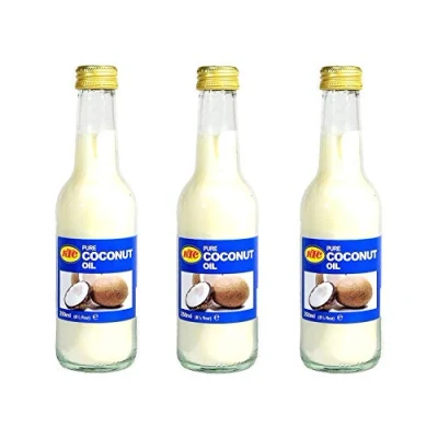 Immagine di KTC Olio di cocco Confezione da 3 (3 x 250 ml) 100%
