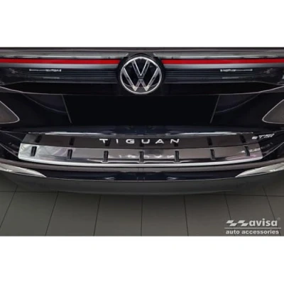 Immagine di Avisa Protezione paraurti Posteriore in Acciaio Inox Compatibile con Volkswagen Tiguan III (CT1) 2024 &#039;Strong Edition&#039;