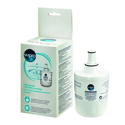 Immagine di Wpro APP100/1 Filtro Acqua per Frigorifero Compatible con Samsung DA29 00003F, 00003B, HAFIN2/EXP, DA61 00159A B, DA97 06317A 06317A, 1100 Litri, Blu (Blue 128)