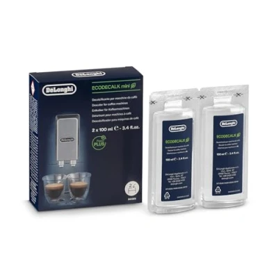 Immagine di De&#039;Longhi Kit 2 decalcificanti per macchine caffè EcoDecalk