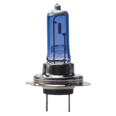 Immagine di Michiba DWH7 Superwhite colore blu H7 4000 K lampade, 55 W, 12 V, Set di 2