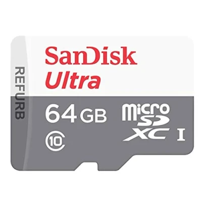 Immagine di SanDisk Scheda Di Memoria Microsdhc Ultra Android Classe 10 (Ricondizionata) 64 GB