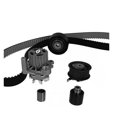 Immagine di GRAF KP1355 5 Pompa Acqua + Kit cinghia Distribuzione 160 30mm per trasmissione dentata AUDI: A3 Sportback, Hatchback, A4 B8 Avant