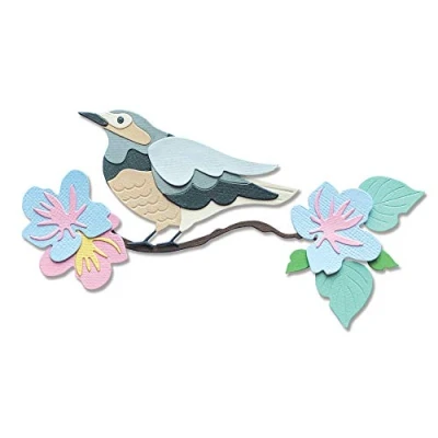 Immagine di Sizzix 665093 Fustella Thinlits di Jenna Rushforth 14 pezzi