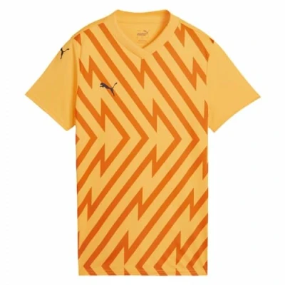 Immagine di Puma Teamglory Maglia da calcio, Donna, Taglia: Large, Orangeschwarz