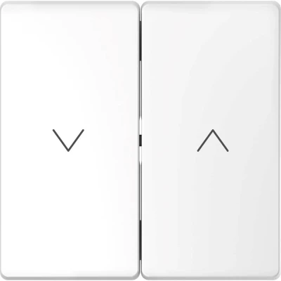 Immagine di Merten Placca di copertura Commutatore System Design Bianco MEG3855 6035