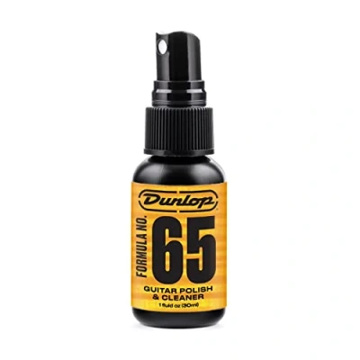 Immagine di JIM DUNLOP 651SI Formula 65 Cleaner &amp; Polish, Prodotto per la Pulizia e Protezione degli Strumenti a Corda, Formato da 30ml