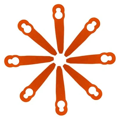 Immagine di Odashen 100pcs di Ricambio Lame Plastica Accessori per STIHL Polycut 2 FSA 45 Rasaerba Trimmer Tagliaerba