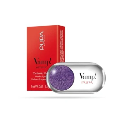 Immagine di Pupa Ombretto Vamp! Metallic 103 Hypnotic Violet Colore puro, alta Pigmentazione, Multi Effetto (disponibile in 54 Varianti e 7 diversi Finish)