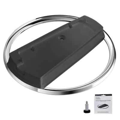 Immagine di Supporto Verticale per Console Ps5/Ps5 Pro/Ps5 Slim, In Acciaio Inossidabile Abs, Stabile con Compatibilità Playstation 5